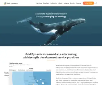 Griddynamics.com(Grid Dynamics) Screenshot