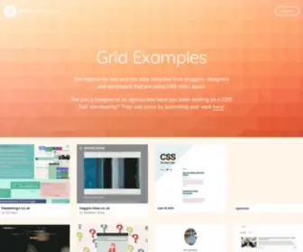 Gridexamples.com(Real sites using CSS Grid Layout) Screenshot