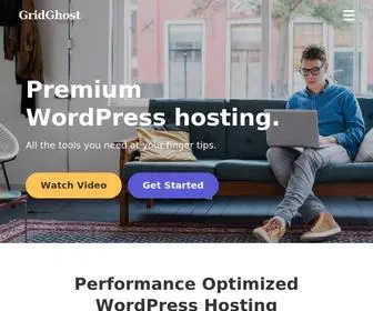 Gridghost.com(Managed WordPress Hosting) Screenshot