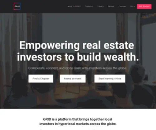 Gridinvestor.com(GRID Investor Network) Screenshot