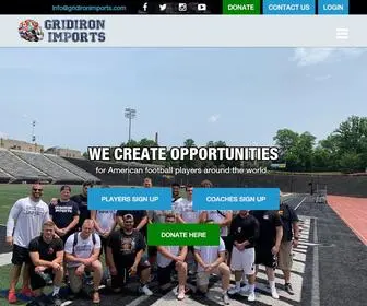 Gridironimports.org(Gridiron Imports) Screenshot