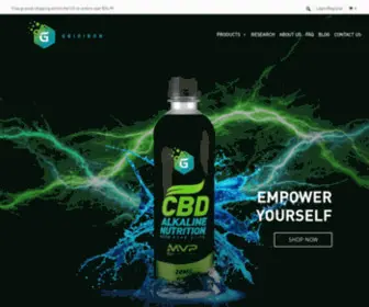 Gridironmvp.com(CBD Products For Physical Activity) Screenshot