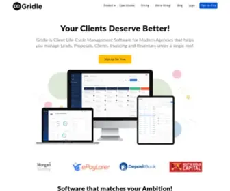 Gridle.one(Manage the complete client life) Screenshot