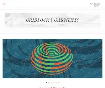 Gridlockgarments.com(Gridlock Clothing) Screenshot