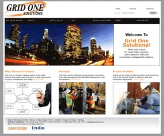 Gridonesolutions.com(Grid One Solutions) Screenshot