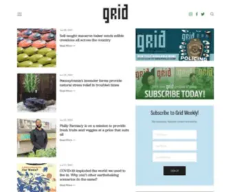Gridphilly.com(Grid Magazine) Screenshot