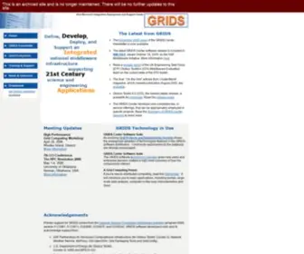 Grids-Center.org(GRIDS Center) Screenshot