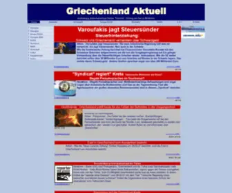 Griechenlandaktuell.com(Griechenland athen kreta heraklion Griechenlandaktuell Griechenland protogerakis) Screenshot