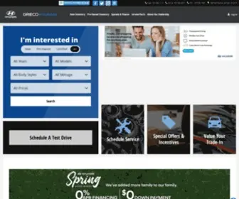 Griecohyundai.com(Grieco Hyundai of Johnston) Screenshot