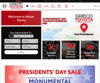 Griecotoyota.com(Grieco Toyota) Screenshot