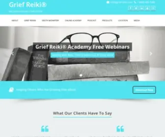 Grief-Reiki.com(Grief Reiki®) Screenshot