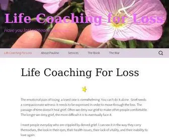 Griefdenied.com(%Grief Coaching for Widows%) Screenshot