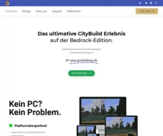 Grieferking.de(Minecraft MCPE Server Pocket Edition) Screenshot