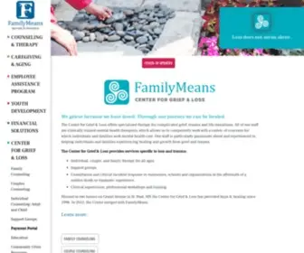 Griefloss.org(FamilyMeans) Screenshot