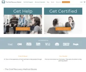 Griefrecoverymethod.com(The Grief Recovery Method) Screenshot