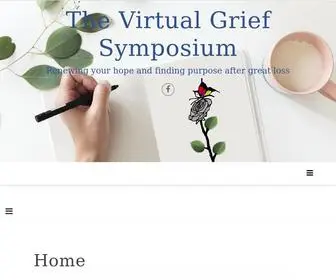 Griefsymposium.com(The Virtual Grief Symposium) Screenshot