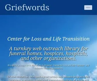Griefwords.com(Griefwords) Screenshot