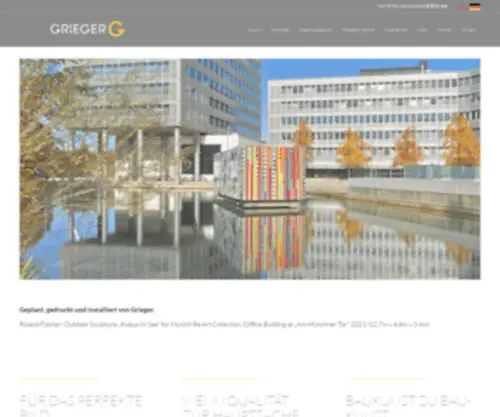 Grieger.com(Hochwertige Fine Art & Kunstdrucke aus Düsseldorf) Screenshot