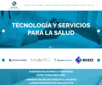 Griensu.com(Servicios Integrales para la Salud) Screenshot