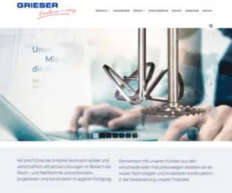 Griesermbs.com(Grieser Maschinenbau und Service GmbH) Screenshot