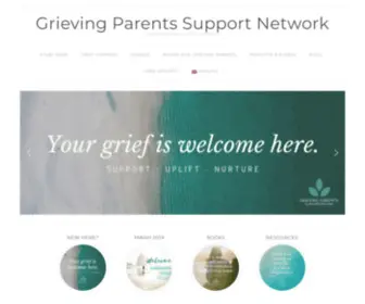 Grievingparents.net(Grieving Parents Support Network) Screenshot