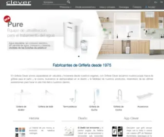 Griferiaclever.com(Grifería de baño) Screenshot