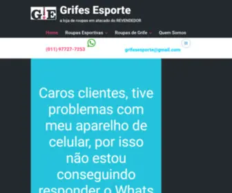 Grifesesporte.com(Grifesesporte) Screenshot