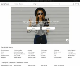 Griffeshop.com(Acquista online i migliori brand uomo a prezzi da outlet) Screenshot