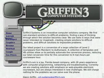 Griffin3.com(Griffin3 Systems) Screenshot