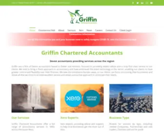 Griffinaccountancy.co.uk(Devon Accountants) Screenshot