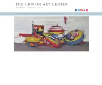 Griffinartcenter.com(The Griffin Art Cent) Screenshot