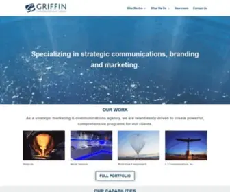 Griffincg.com(Strategic Marketing & Communications Agency) Screenshot
