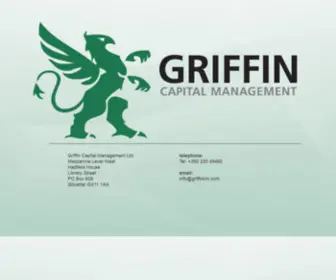 Griffincm.com(Griffin Capital Management Limited) Screenshot