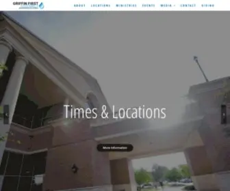 Griffinfirst.org(Griffin First) Screenshot