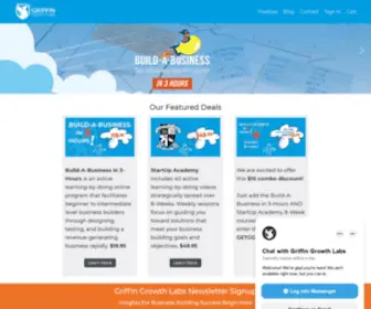Griffingrowthlabs.com(Build-A-Business in 3-Hours an active learning-by-doing online program) Screenshot