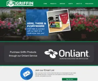 Griffins.com(Griffin Greenhouse Supplies) Screenshot