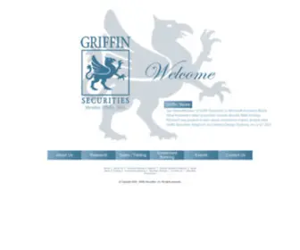 Griffinsecurities.com(Griffin Securities) Screenshot