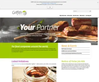 Griffithfoods.com(Griffith Foods) Screenshot