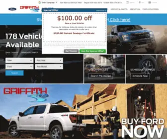 Griffithford.com(Griffith Ford) Screenshot