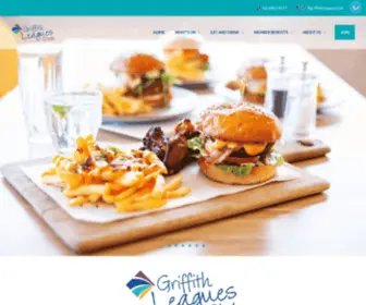 Griffithleagues.com.au(The Griffith Leagues Club) Screenshot