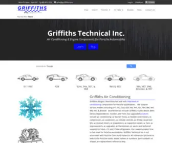 Griffiths.com(Porsche Air Conditioning Upgrades) Screenshot