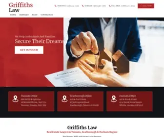 Griffithslaw.com(Griffiths Law) Screenshot