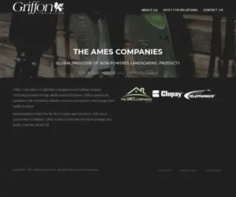Griffoncorp.com(Griffon Corporation) Screenshot