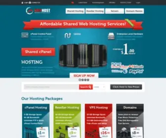Grifhost.com($1 Web Hosting) Screenshot