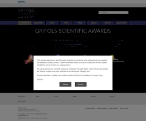 Grifolsscientificawards.com(Grifolsscientificawards) Screenshot