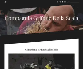 Grifonedellascala.com(Compagnia Grifone Della Scala) Screenshot
