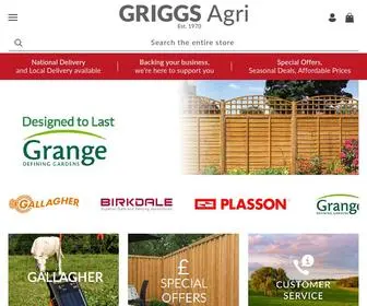 Griggsagri.co.uk(Agricultural Products) Screenshot