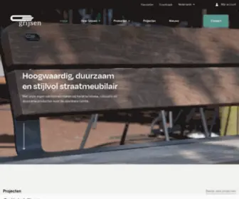Grijsen.nl(Grijsen park & straatdesign) Screenshot