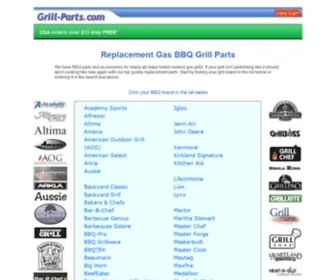 Grill-Parts.com(Grill Parts) Screenshot