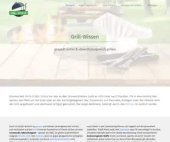 Grill-Wissen.de(Grill-Wissen für Bessergriller) Screenshot